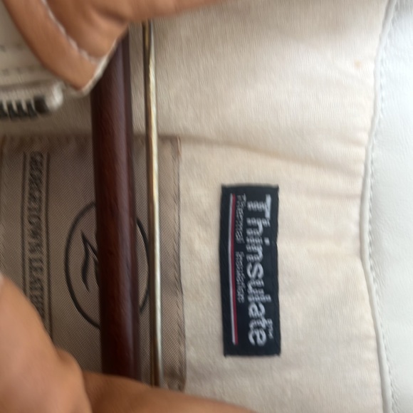 Georgetown Leather Company 3 season leather jacket NWOT - Picture 3 of 6